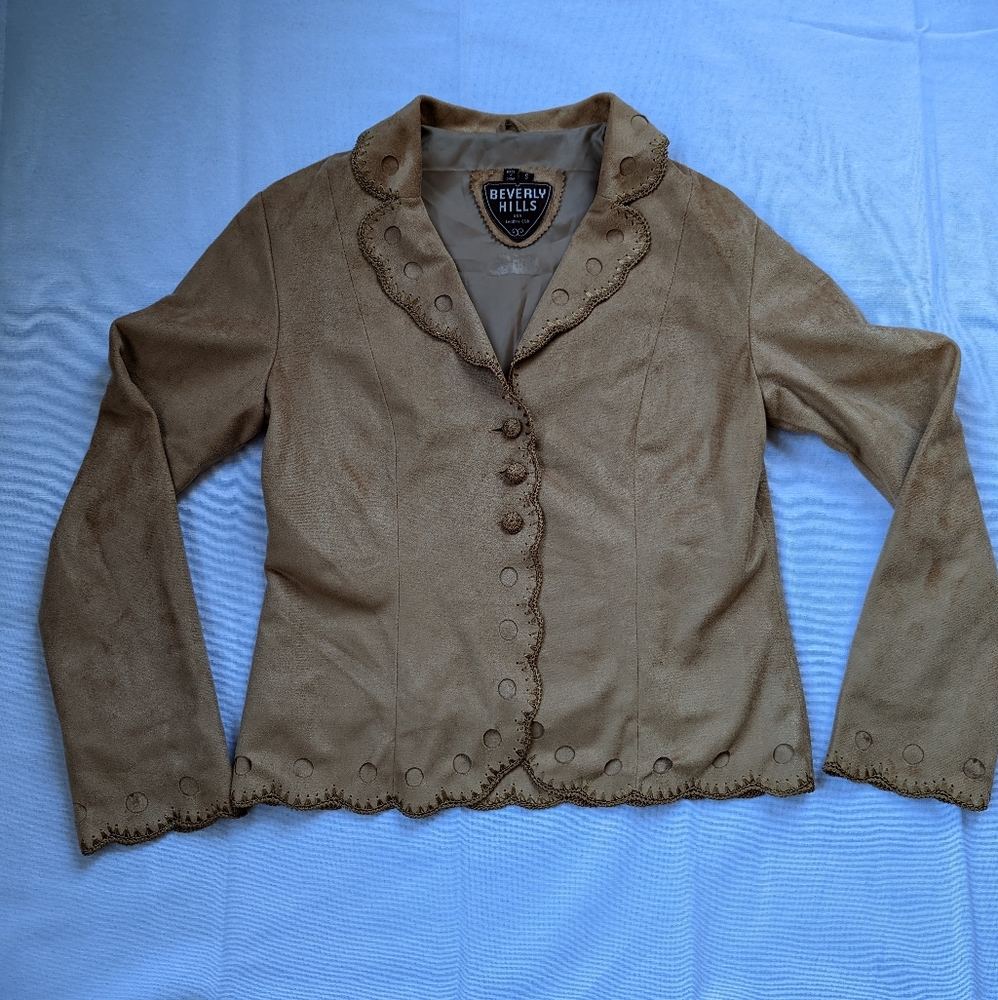 Beverly hills USA leather club size S jacket - Picture 8 of 8